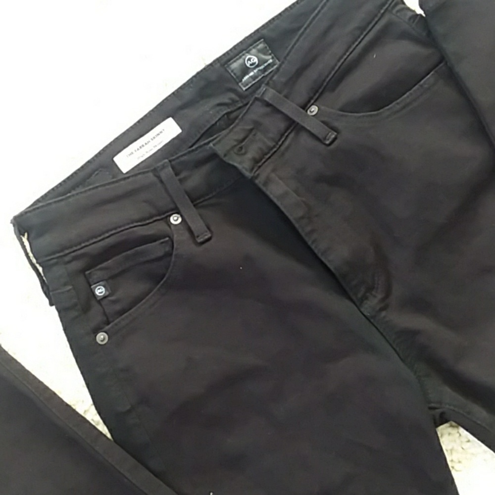 Jet black jeans